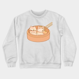 cat dumplings Crewneck Sweatshirt